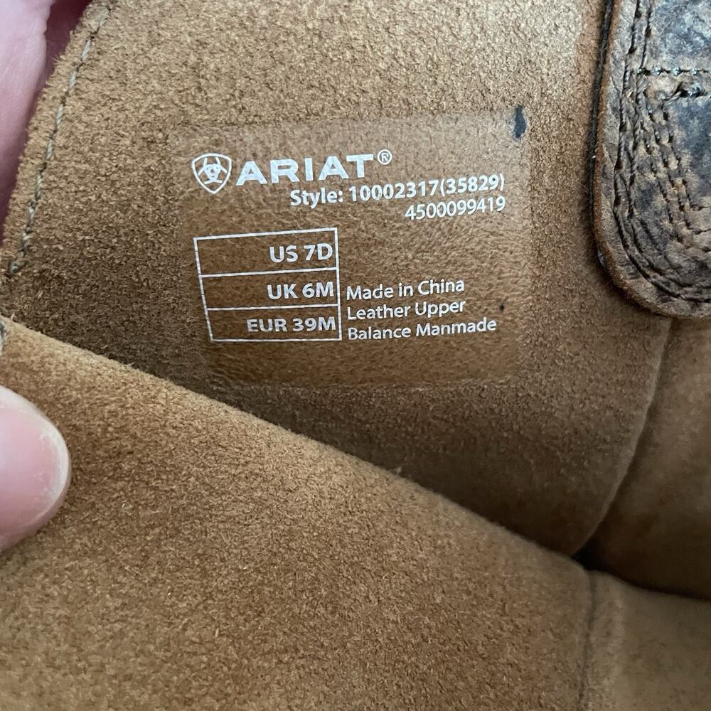 Ariat Rambler Cowboy Boots - Picture 8 of 14